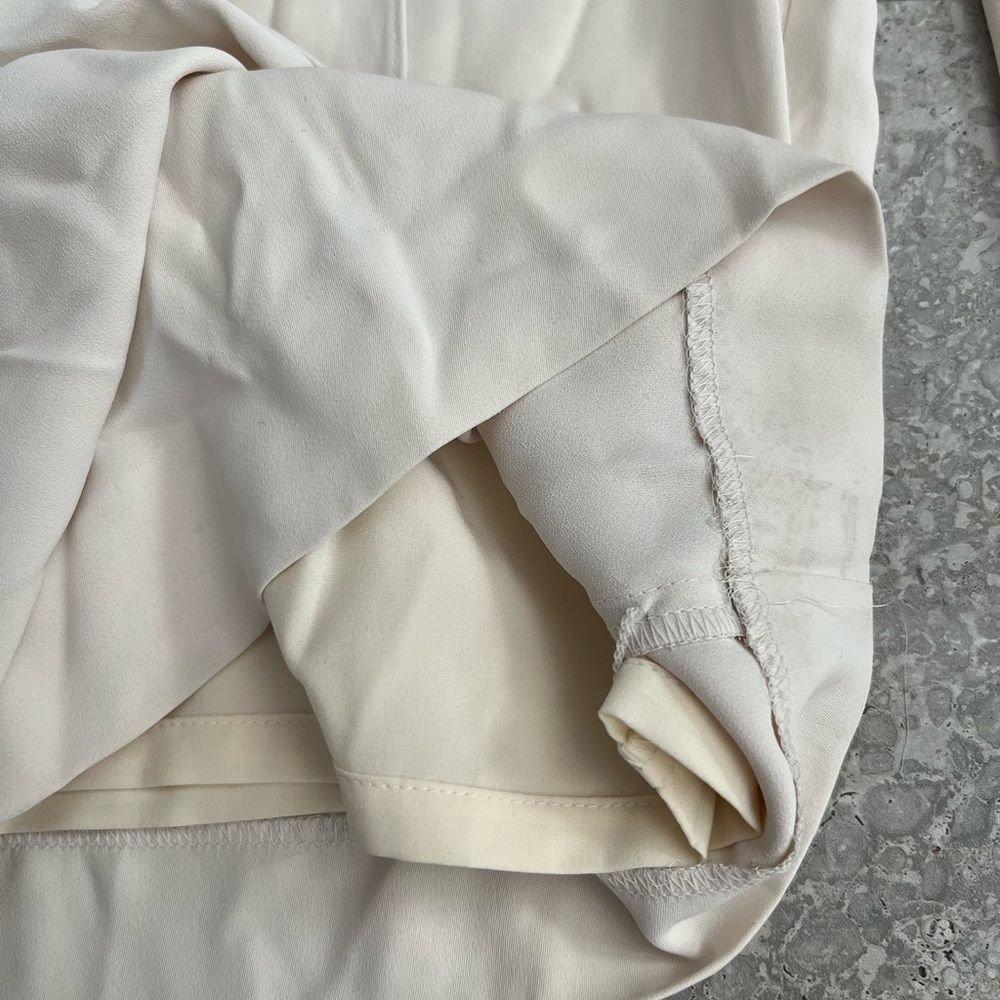 Lauren Ralph Lauren Cape One-Shoulder Jumpsuit in Cream, Size 10 Retail $265 - Picture 8 of 13